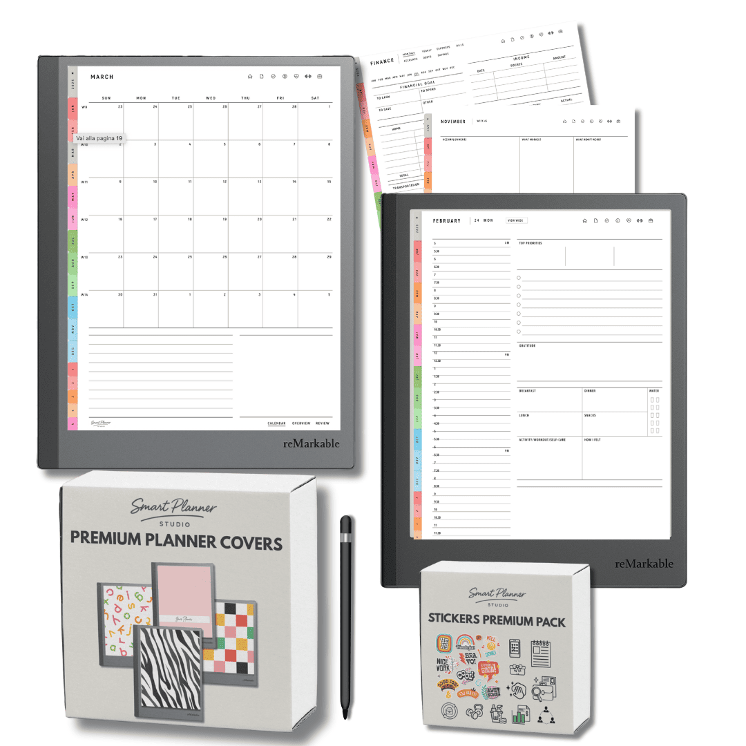 The Complete reMarkable Planner Bundle